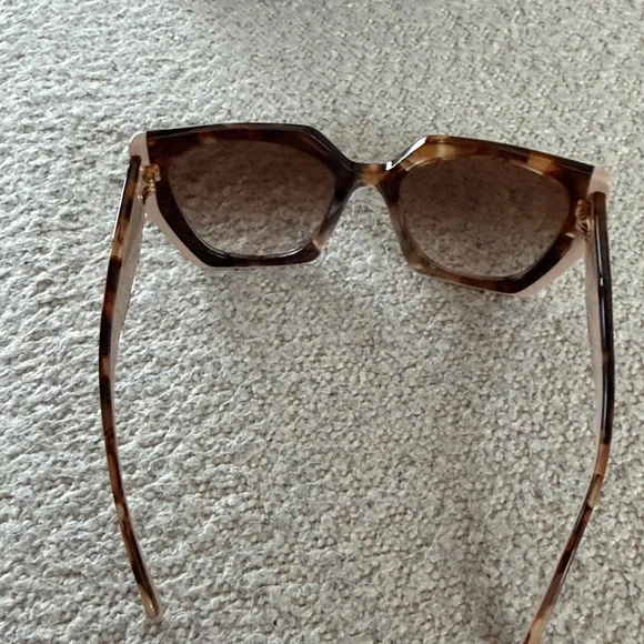 Prada Women's Tortoise Shell Sunglasses - Picture 9 of 14